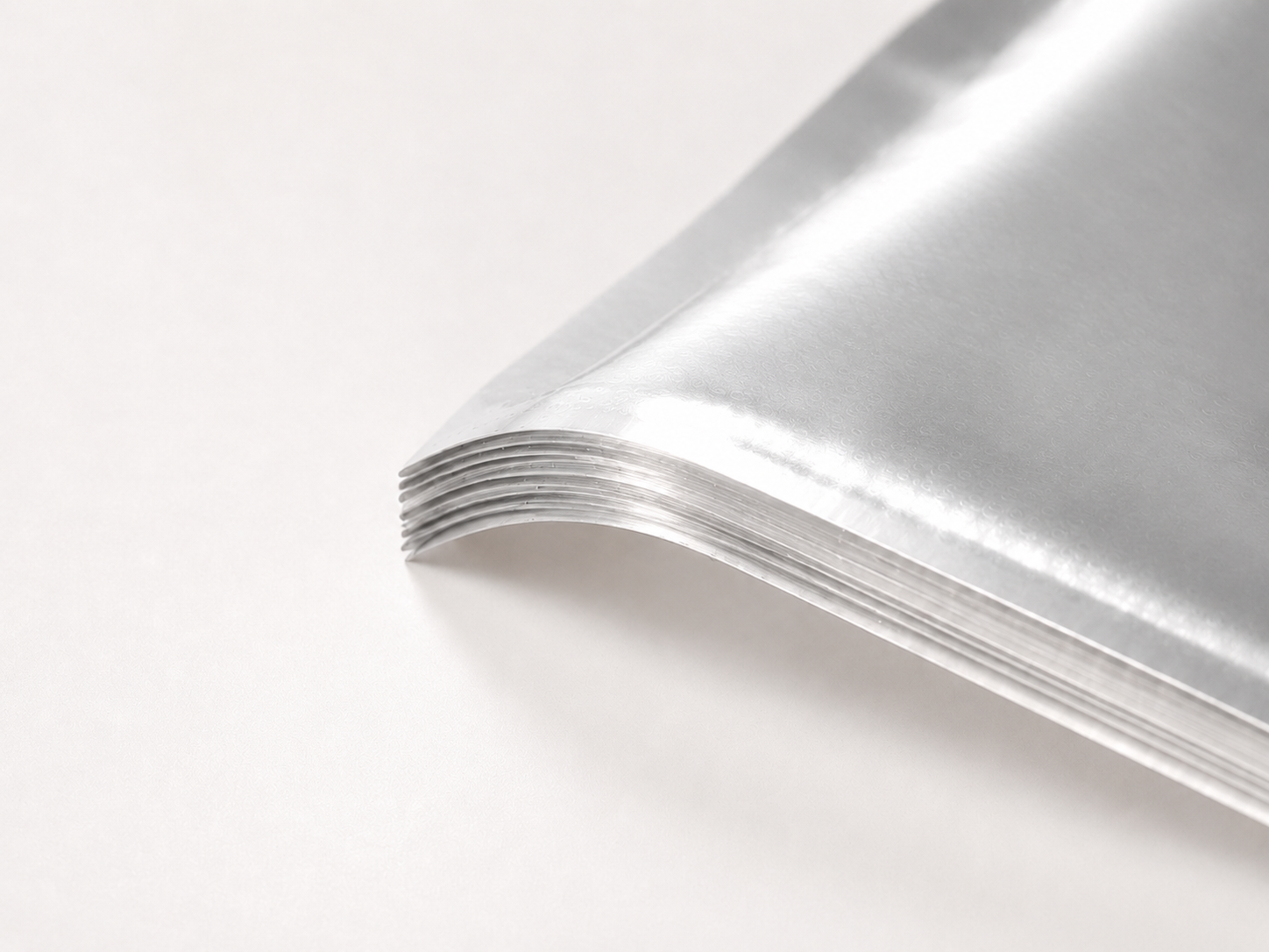 Extra-thick foil-laminated material