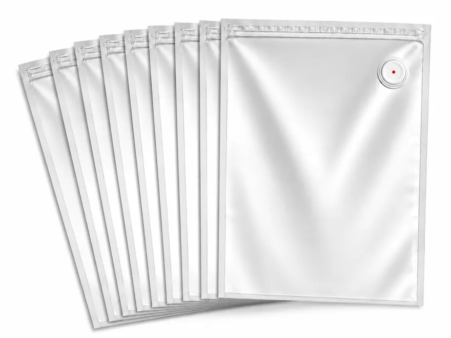 Aluminum foil filament vacuum storage bags